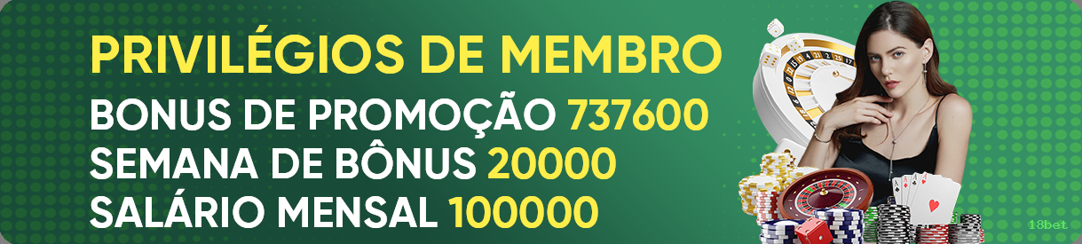 Bônus boas-vindas 18bet R$100